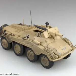 PANZERSTAHL 88016 Sd.Kfz.234/3 - 3. Pz.Div. Hungary February 1945 Solde