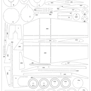 Achetez Aujourd'hui Modelarstwo kartonowe L-10 PZL P.7a wręgi