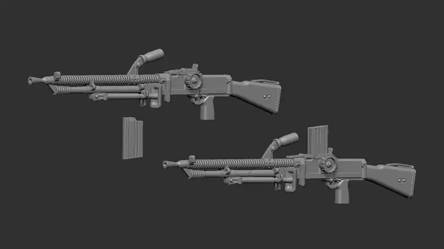 NEW! Firma49 A112-48 ZB vz. 26 Light Machine Gun with Folded Bipod Achetez Aujourd'hui
