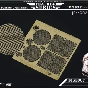 Quantité Limitée VoyagerModel.Co.Ltd FE35007 WWII German Panther D/ A Grills set