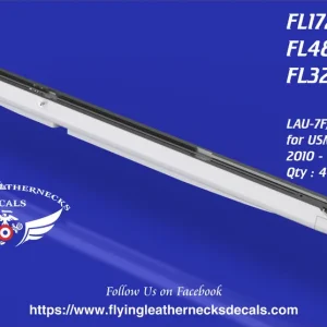 Bon Plan Flying Leathernecks 172-2043 LAU-7F/A Missile Launcher 3D-Printed for USMC F/A-18C/D (2010 - Present) - 3D-Printed