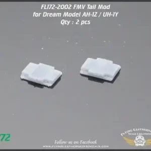 Affaire À Saisir Flying Leathernecks 172-2002 Bell AH-1Z / UH-1Y - FMV Tail Mod (for Dream Model kits) - 3D-Printed (2 pcs)
