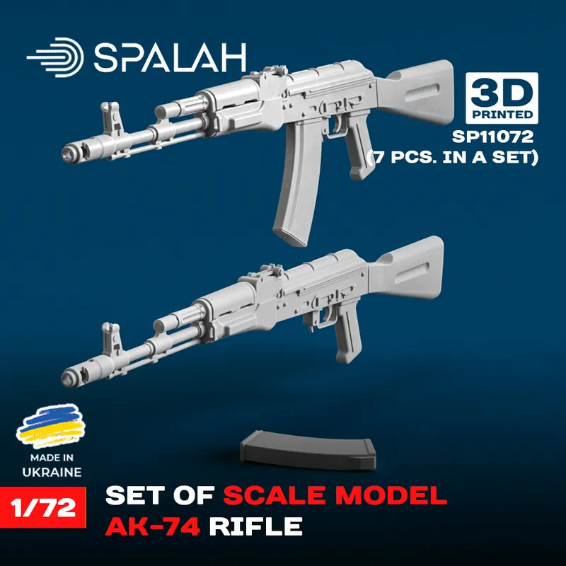 Paiement Sécurisé Spalah 11072 AK-74 Rifle (7 pcs / 3D-Printed)