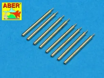 Aber A48109 Set of 8 turned U.S. cal .50 (12,7mm) Browning M2 barrels for P-47 Thunderbolt Offre Exclusive