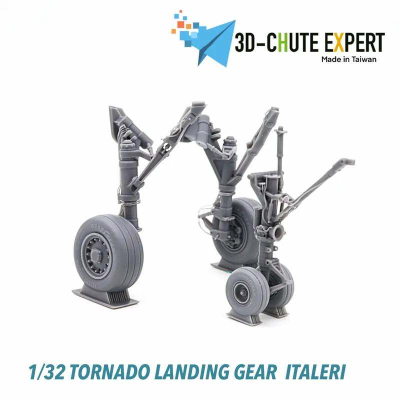 3D-CHUTE EXPERT 0811407 PANAVIA Tornado - Landing Gear (Late / for Italeri Kits) Offre Exclusive