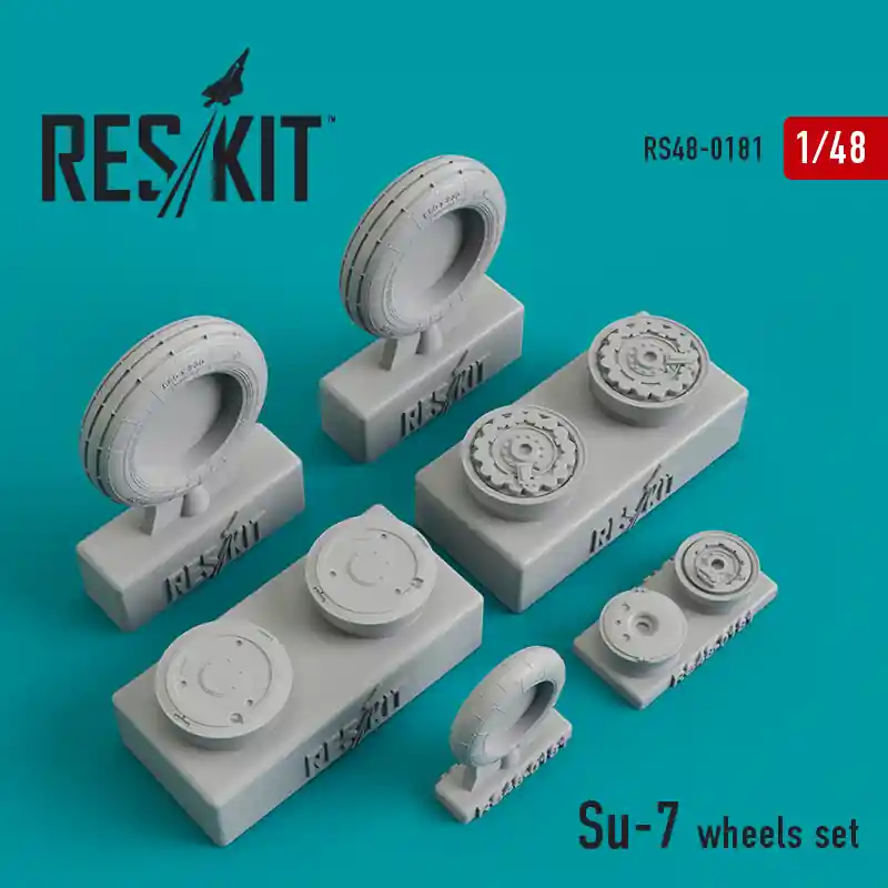 Super Prix DISCONTINUED RES/KIT 48-0181 Su-7 wheels set