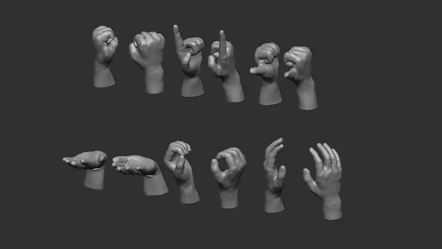 Firma49 F005-16 Palm Hands Prix Réduit