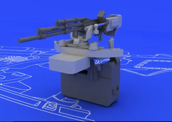 Expédition Rapide Eduard 648079 Il-2 Ubt gun Tamiya
