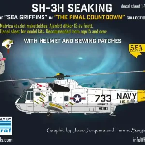 HAD Models E481001 SH-3H Seaking SH-3H Seaking "Final Countdown" collection Vente Flash