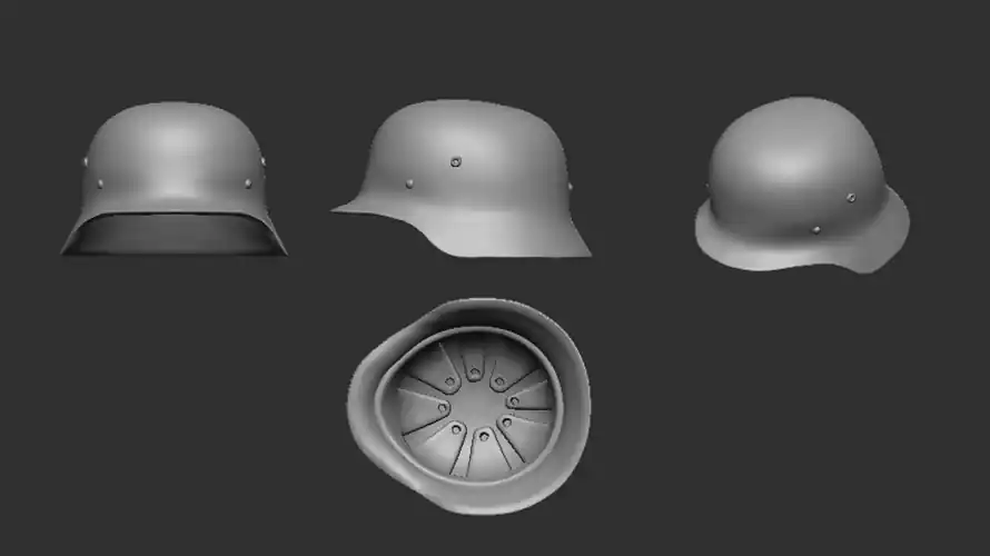 Achetez Aujourd'hui Firma49 H013-16 German Helmet M35/40 (Stahlhelm) (Detail)