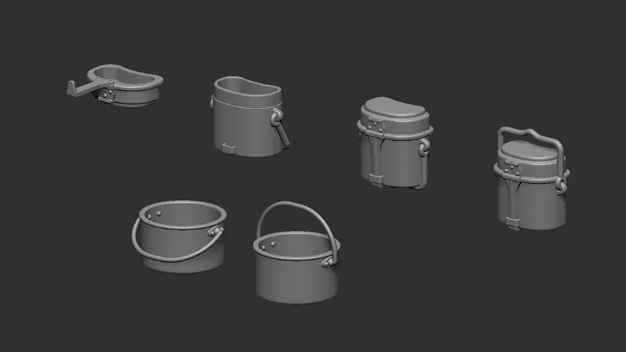 Firma49 A091-35 Soviet WW2 Army Dining Set Nouvel Arrivage