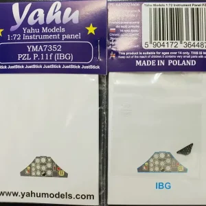 Yahu Models A7352 PZL P.11f (For IBG) Super Prix