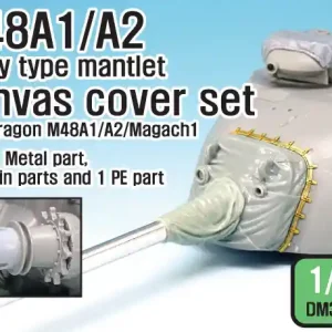 DEF Model DM35072 IDF Magach 1 (M48A1) Canvas cover set (for Dragon 1/35) Satisfait Ou Remboursé