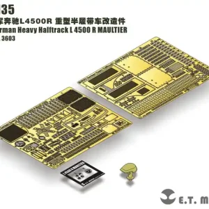 Super Prix ET Model E35-135 German Heavy Halftrack L-4500 R Maultier (for Zvezda 3603)