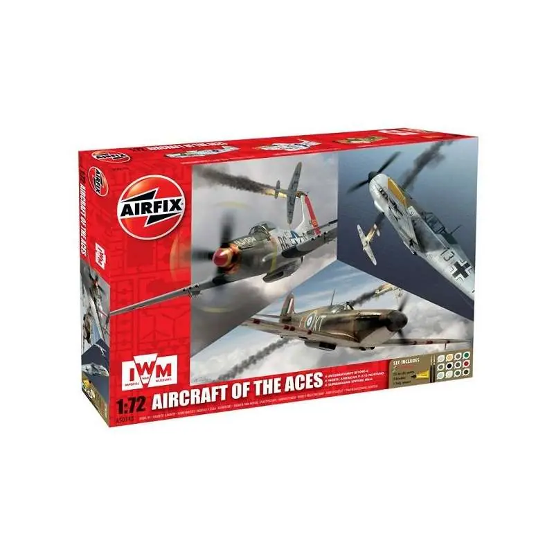 Airfix 1/72e COFFRET CADEAU "AIRCRAFT OF THE ACES". Maquette d‘avion. Affaire À Saisir