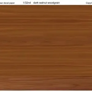 Aviattic ATT32235 Walnut / Birch / Mahogany - woodgrain dark (clear decal paper) Populaire