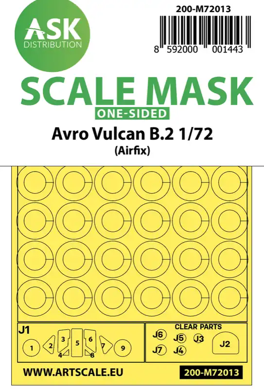 Art Scale Kit M72013 Avro Vulcan B.2 one-sided Super Prix