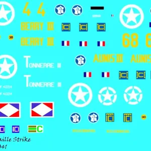 Braille Strike 72041 M4A1E9 Sherman French Solde