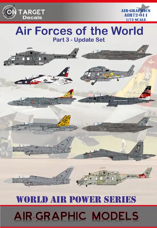 Prix Choc Air-Graphic Models AIR72-011 Air Forces of the World Part 3