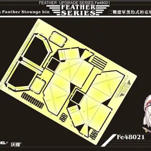 Prix Bas VoyagerModel.Co.Ltd FE48021 WWII German Panther Stowage bin