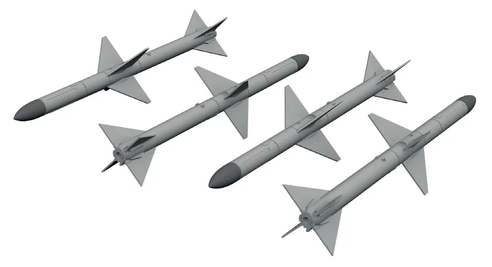 Prix Cassé Eduard 6481175 AIM-7 M Sparrow (3D-Printed)