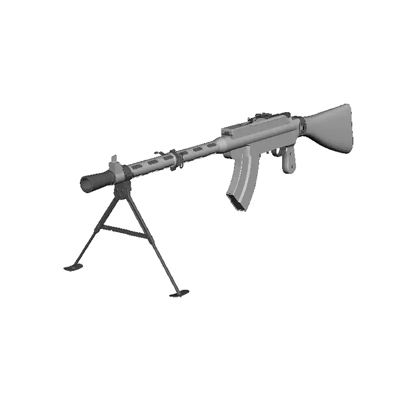 Achat Immédiat 3d Scale Model Universe 16W004 Finnish WW2 Light Machine Gun Lahti-Saloranta m/1926