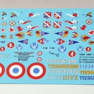 Offre Exclusive R-Flight RF72047 Breguet 693 - Decals Set (for Special Hobby / Azur and Heller Kits)