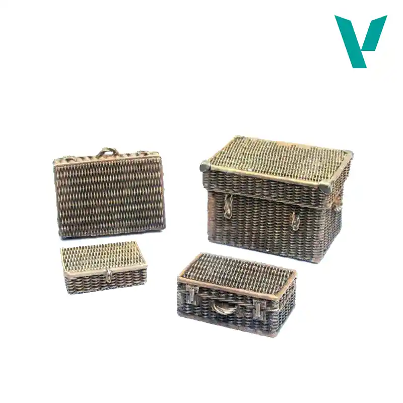 Paiement Sécurisé Vallejo SC227 Wicker Suitcases