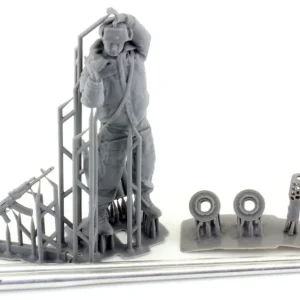 Authentique Orange Hobby G35-225-98 57mm Barrel For ZSU-57 (For Trumpeter)