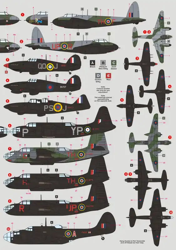 DKdecals 72068 Night Intruders Pt.II Offre Spéciale
