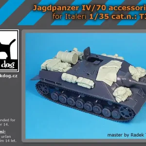 Black Dog T35279 Jagdpanzer IV/70 Accessories Set (For Italeri) Seulement Aujourd'hui