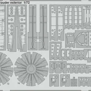 Eduard 72726 B-26B/C Marauder exterior HASEGAWA / HOBBY 2000 Nouvel Arrivage