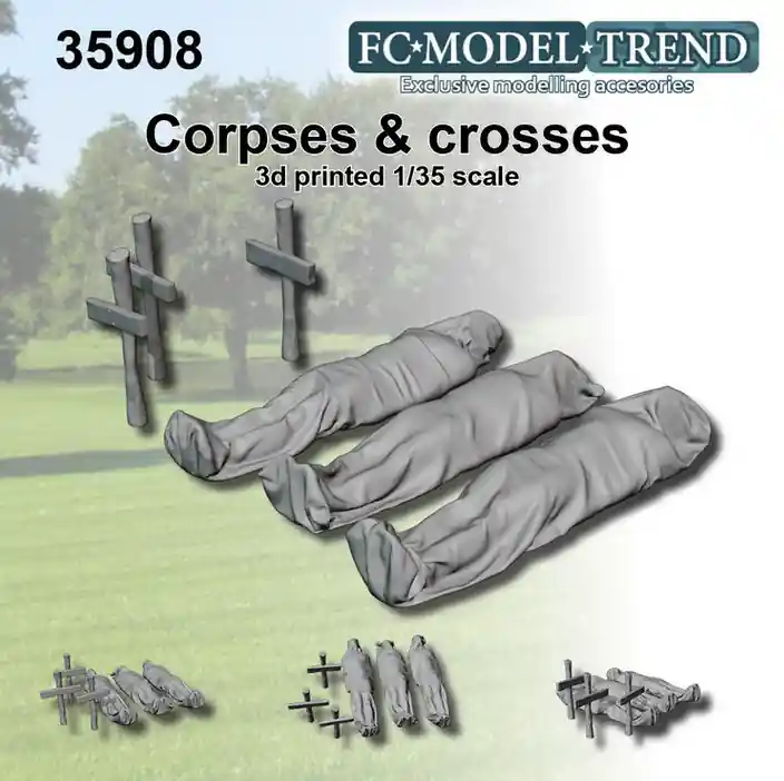 Meilleure Vente FC ModelTrend 35908 Corpses and crosses