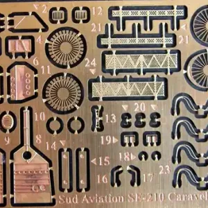 NH Detail A144-026 Sud Aviation SE-210 Caravelle 10R Detail Set for A Model Bon Marché