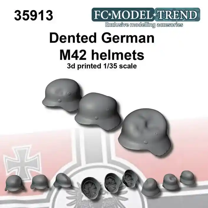 Expédition Rapide FC ModelTrend 35913 German dented helmets