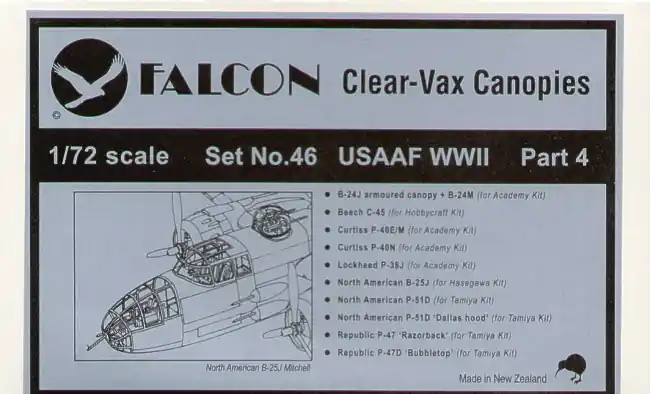 Falcon Model V4672 USAAF WWII Part 4 Soldes