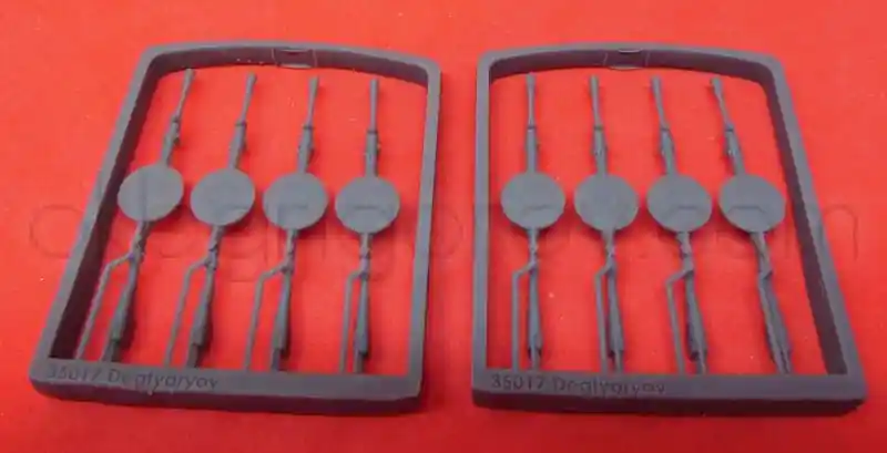 OKB Grigorov W35017 Degtyaryov Machine Gun (8pcs) Seulement Aujourd'hui