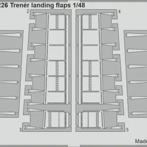 Eduard 481084 Z-126/226 Trenér landing flaps EDUARD Seulement Aujourd'hui