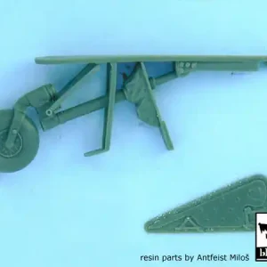 Vente Flash Black Dog A32002 Focke-Wulf FW 190 D-9 tail wheel for Hasegawa kits, 7 resin parts
