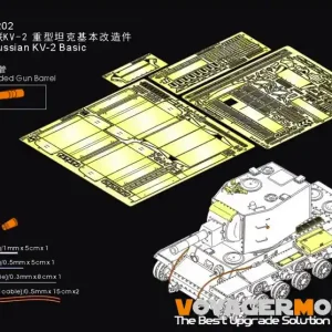 VoyagerModel.Co.Ltd PE351202 WWII Russian KV-2 Basic Bon Marché