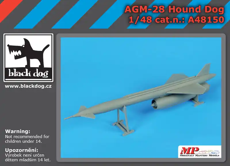 Nouveauté Black Dog A48150 AGM-28 Hound dog