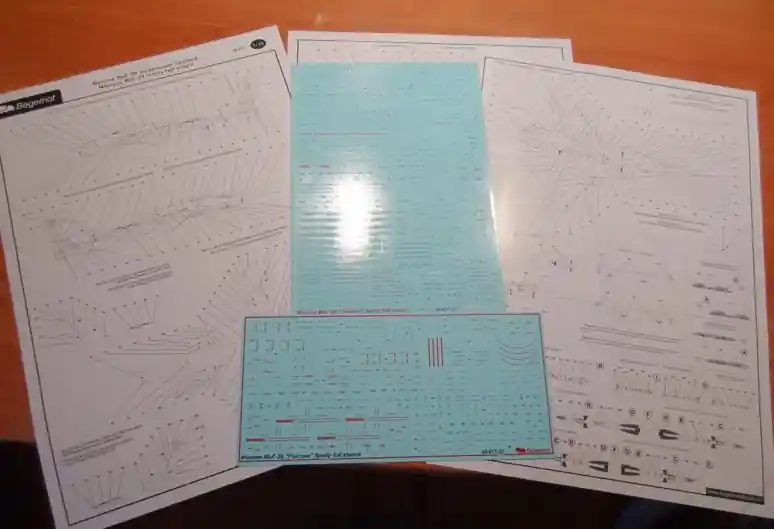 Begemot Decals 48-017 Mikoyan MiG-29 family full stencil Expédié Aujourd'hui