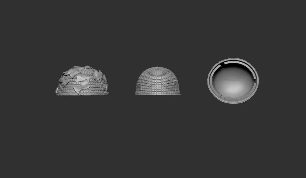 Nouvelle Collection Firma49 H037-48 British Paratroopers Helmet Mk 2 (3D-Printed)