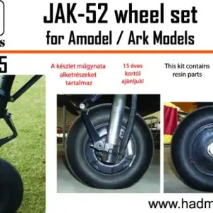 Nouvel Arrivage HAD Models 248005 Yakovlev Yak-52 - Wheels Set (for A-Model and Ark Model kits)