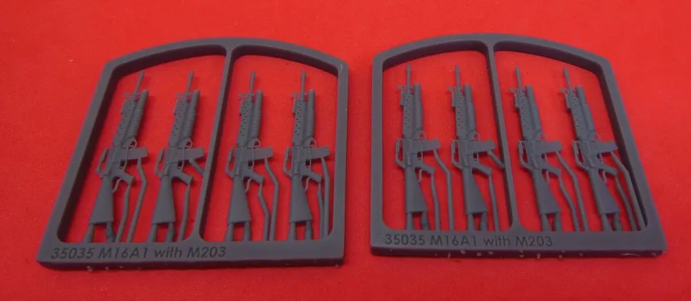 Offre Limitée OKB Grigorov W35035 M16A1 Assault Rifle With M203 Grenade Launcher (8pcs)