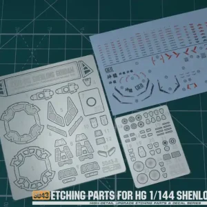 Madworks S43 Etching Parts with Decals for HG XXXG-01S Shenlong Gundam Prix Choc