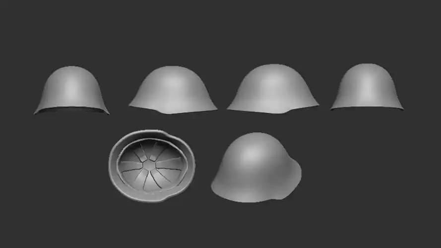 Firma49 H020-72 Yugoslav Helmet M59/85 (Detail) Marque