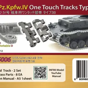 Infinimodel IMA35006 Pz.Kpfw.IV - One Touch Tracks Type 3B Prix Promo
