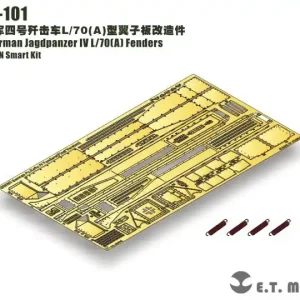 Nouveauté ET Model EA35-101 German Jagdpanzer IV L/70(A) - Fenders (For Dragon Smart Kit)