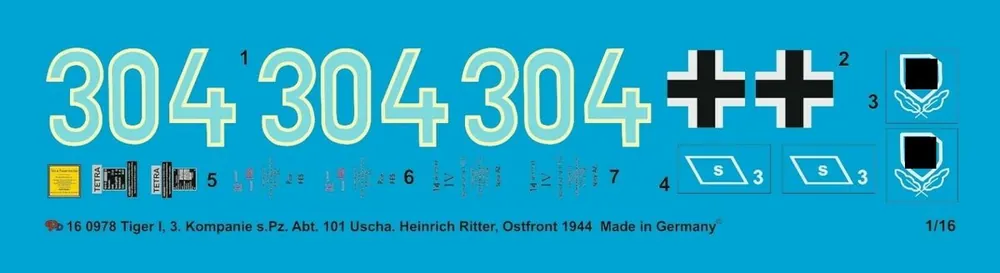 Peddinghaus-Decals 0978 3. Comp s. SS Pz. Abt. 101 Uscha Heinrich Ritter Russia 1944 Acheter Direct